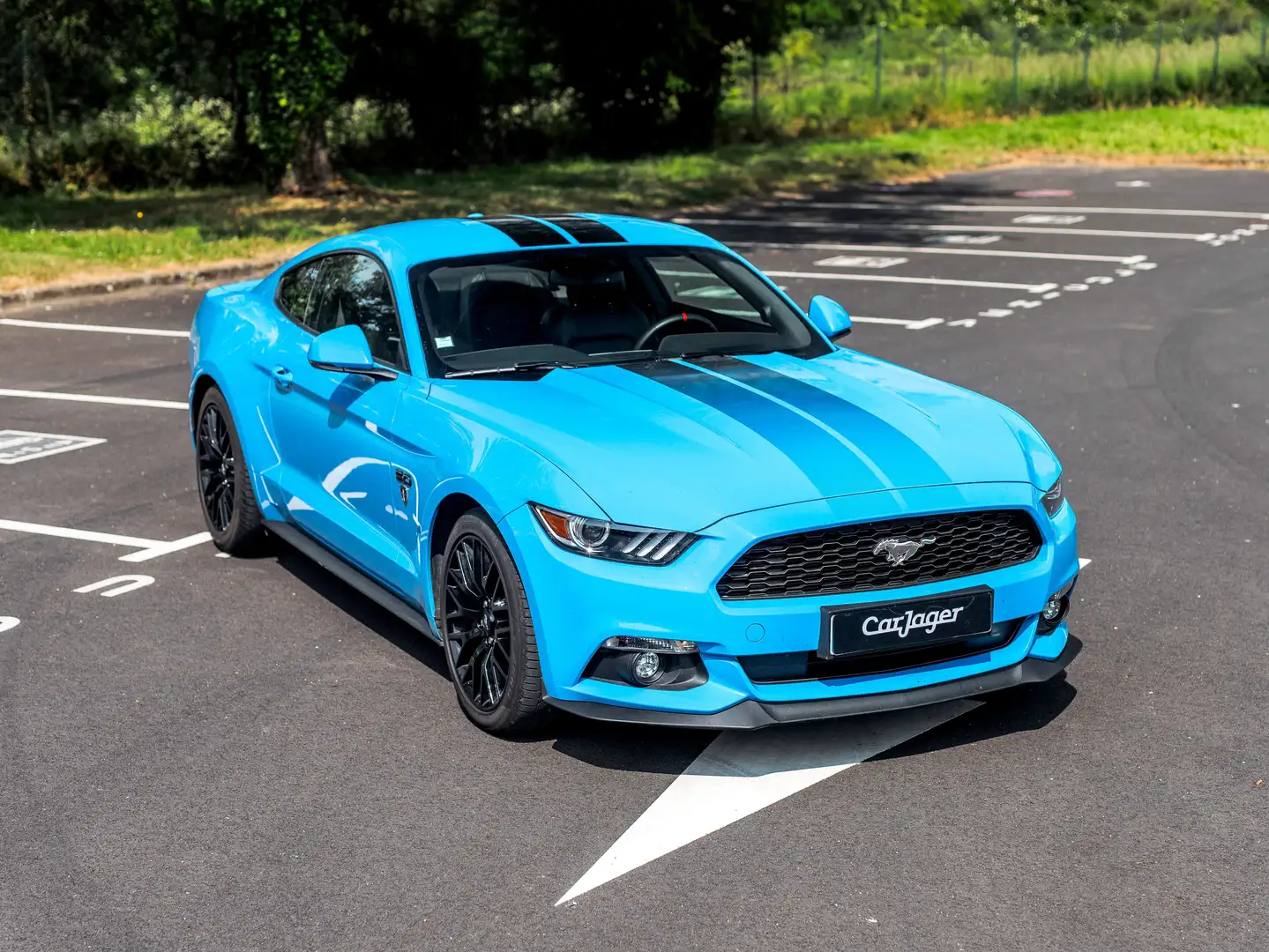 Ford Mustang Mustang Fastback V8 5.0 GT Bleu - 2