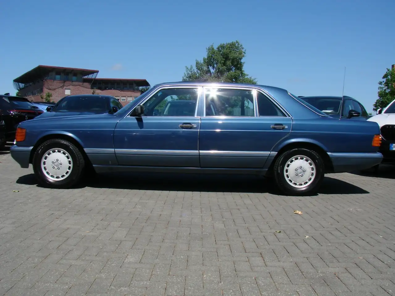 Mercedes-Benz S 560 SEL W126 Tempomat Leder Memory Schiebedach, foto 7