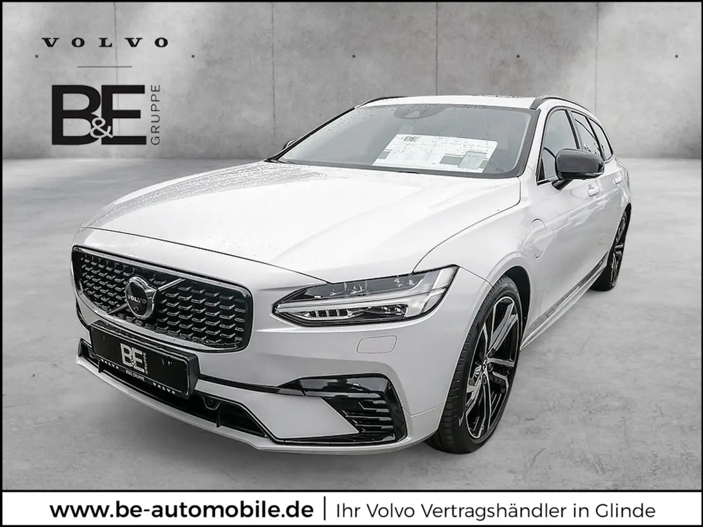 Volvo V90 Recharge T6 AWD R-Design Expression Plug- Blanco - 1