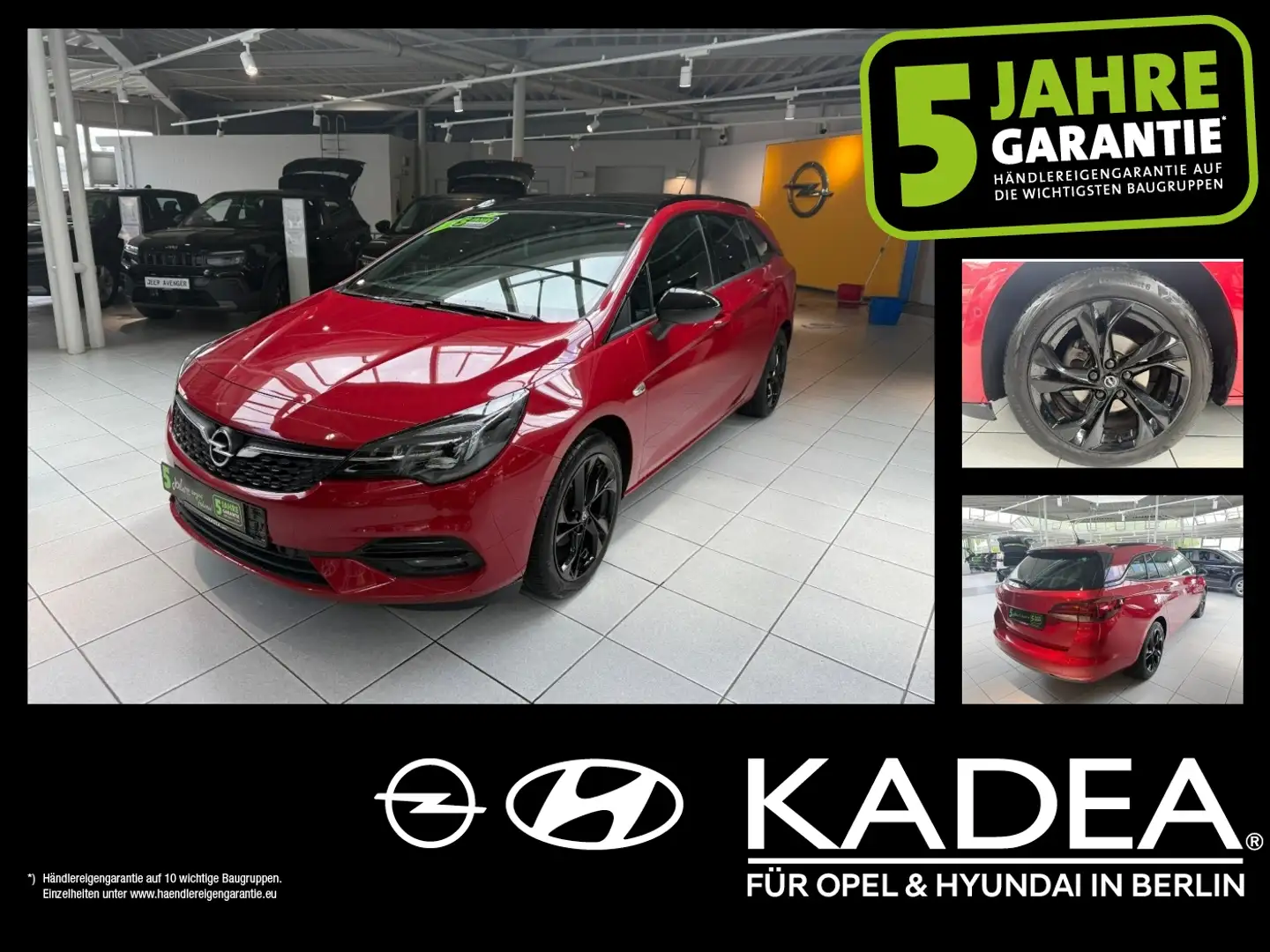 Opel Astra K ST 1.2 LED,PDC,Kamera,Navi,L+Sitzhzg,AGR Rosso - 1