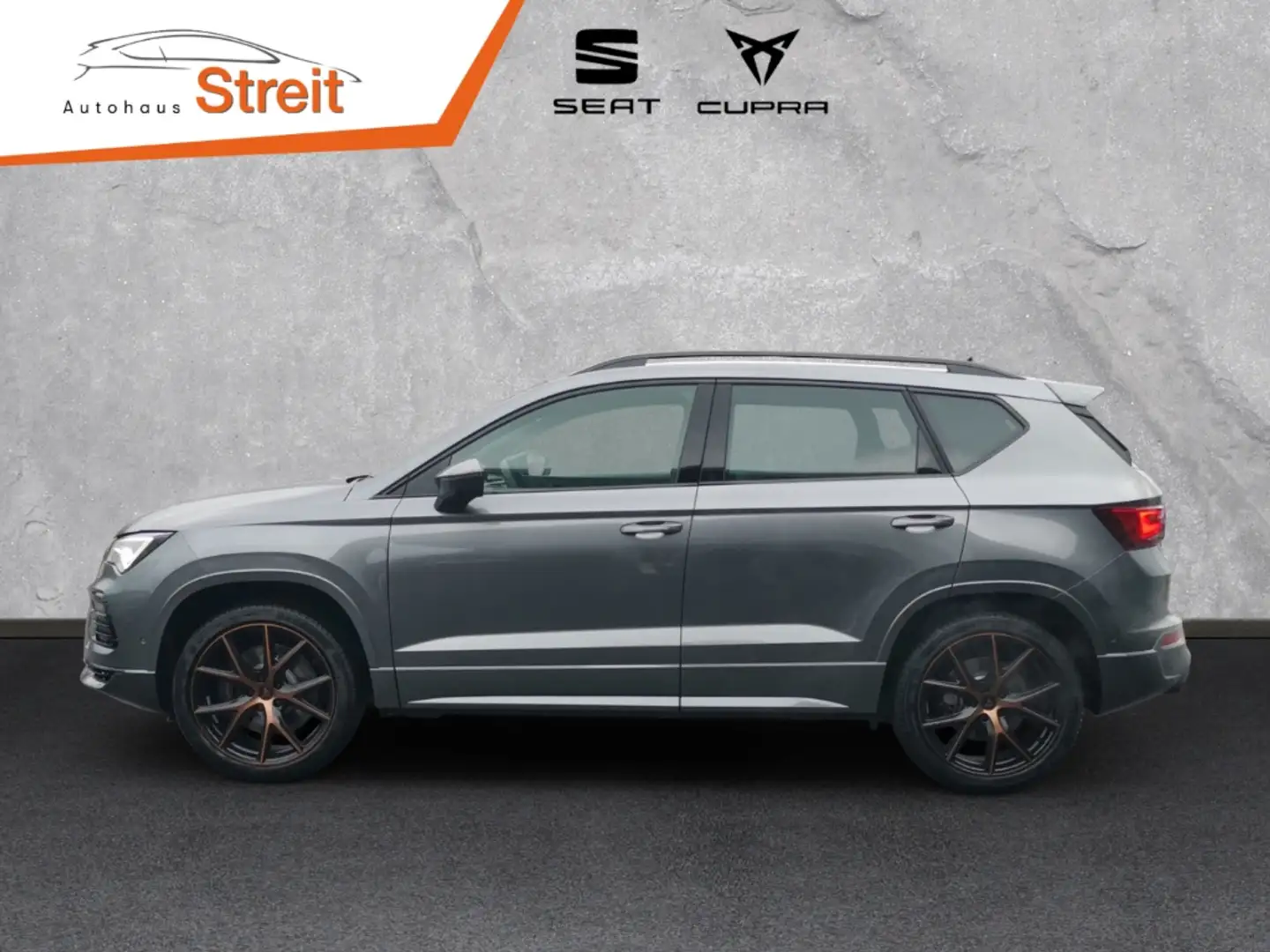 CUPRA Ateca VZ 2,0 TSI 4Drive 7-Gang DSG AD AHK-klappbar Navi Grau - 2