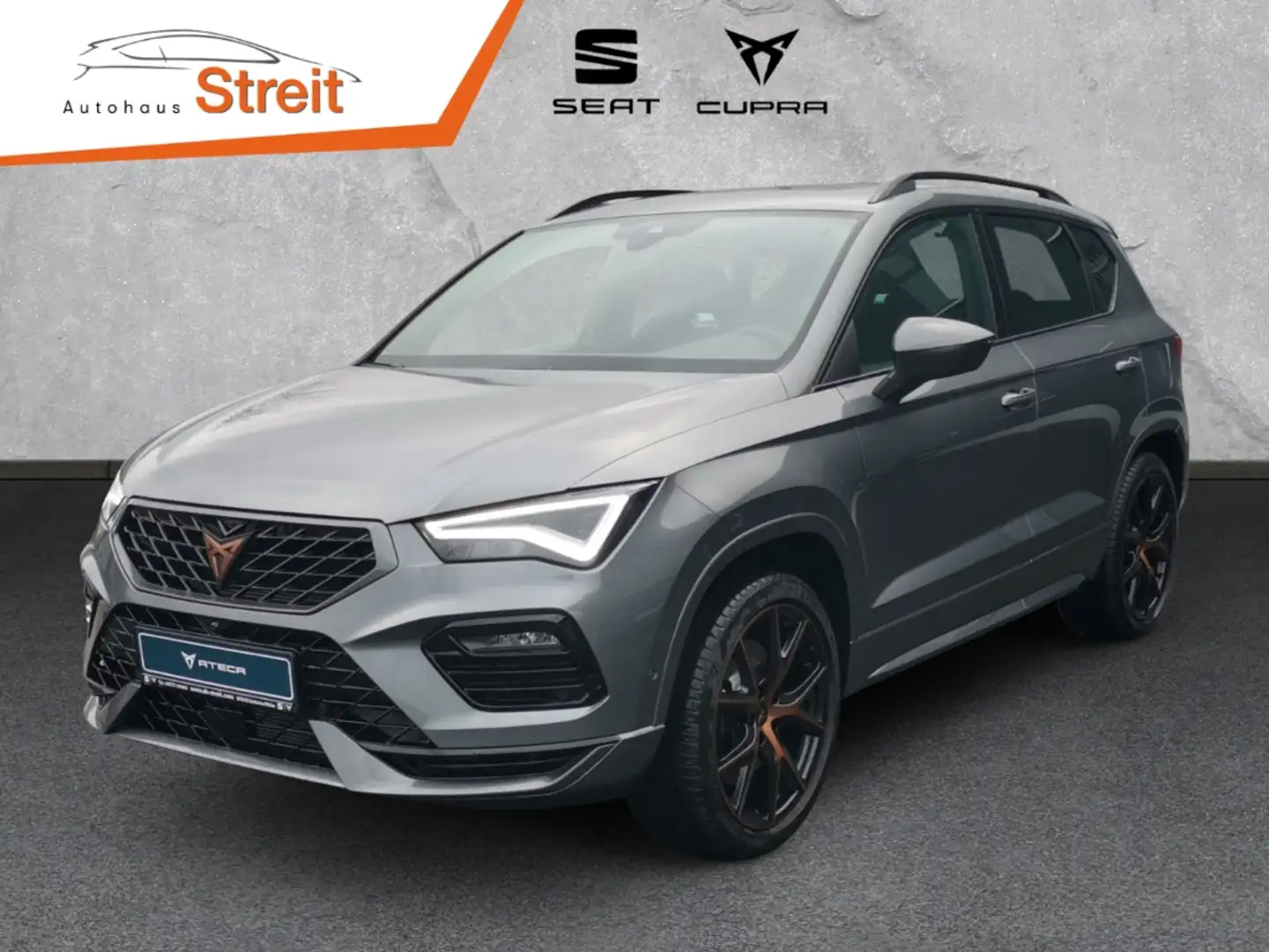 CUPRA Ateca VZ 2,0 TSI 4Drive 7-Gang DSG AD AHK-klappbar Navi Grau - 1