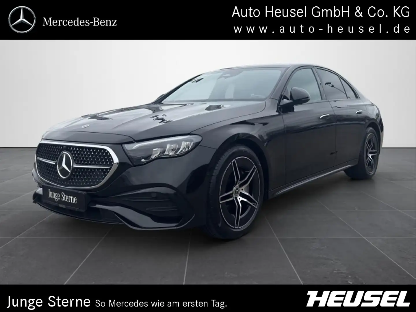 Mercedes-Benz E 200 AMG Night*Ambientebel*KeylessGo*Totwinkel Noir - 1