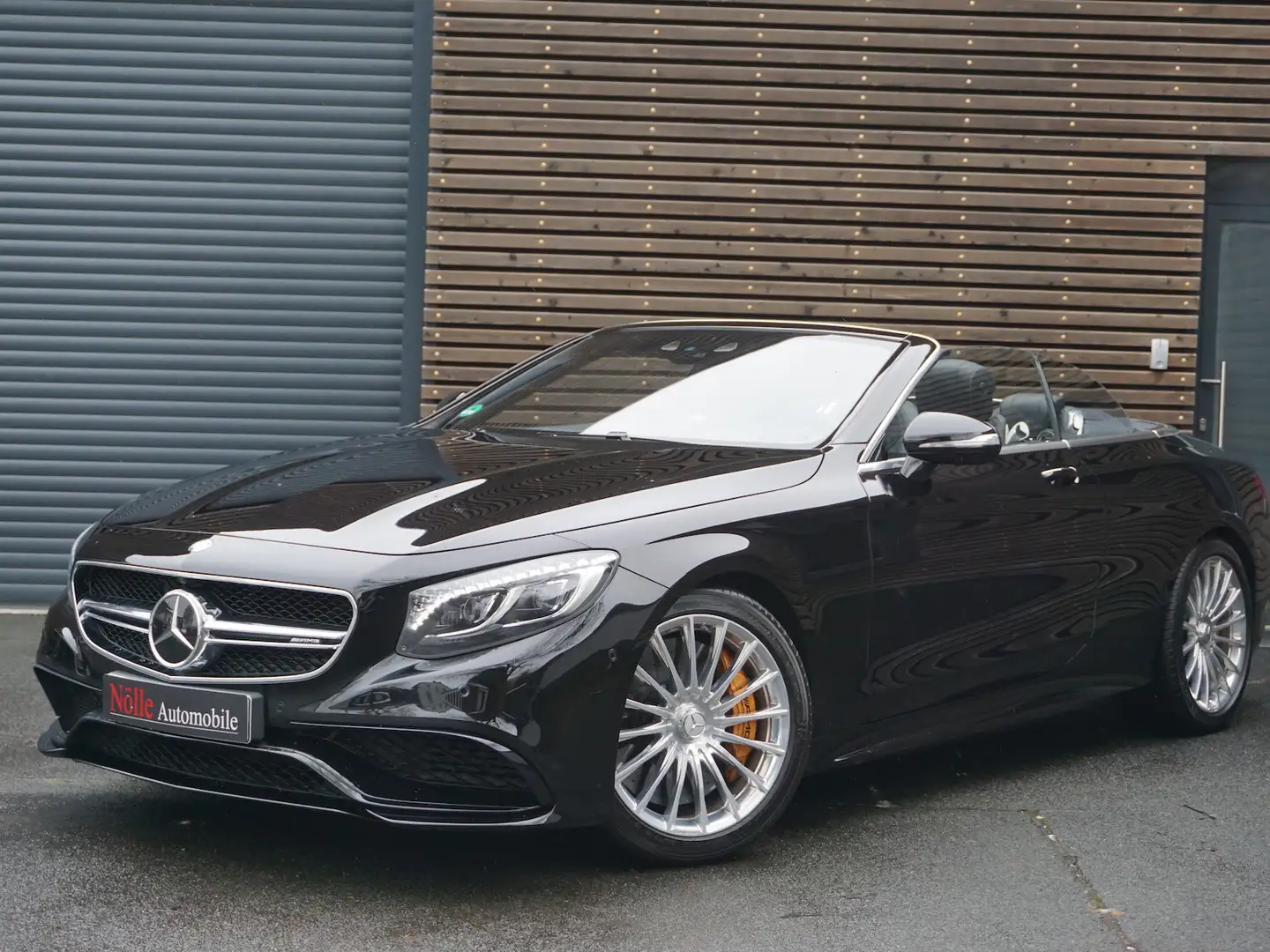 Mercedes-Benz S 65 AMG Cabrio Burm Keramik BRD Swarovski MB100 Negro - 1
