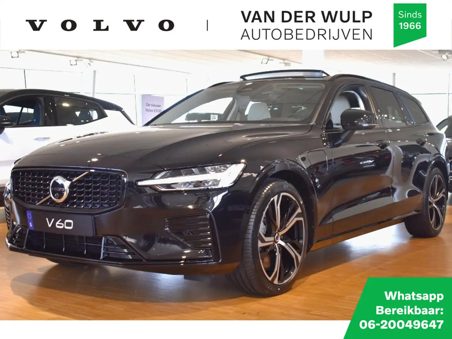 Volvo V60 T8 455PK AWD Ultra Dark | 360 Camera | Bowers & Wi Schwarz - 1