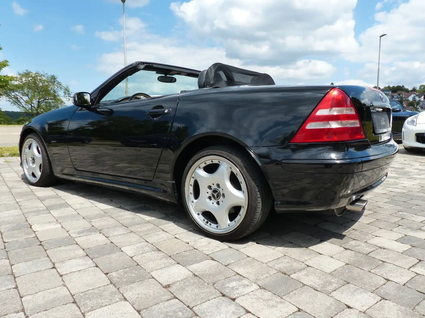 Mercedes-Benz SLK 230 KOMP 17"BBS Autom. Klima Sitzhzg. Xenon Czarny - 1