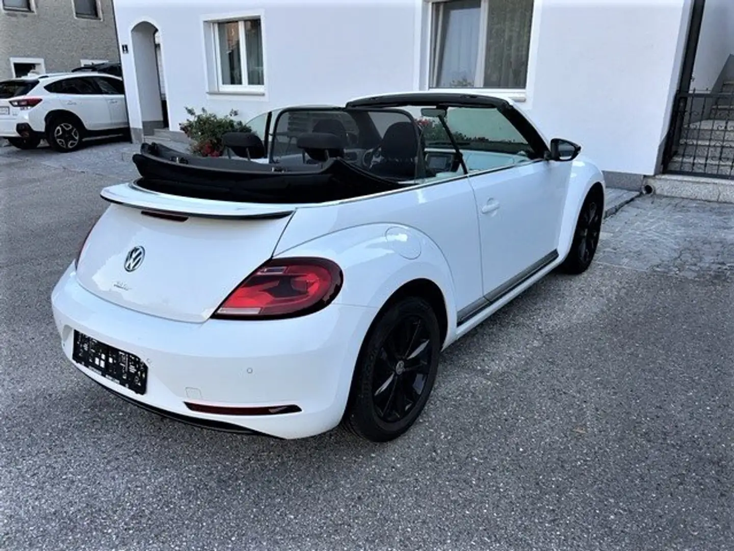 Volkswagen Beetle Design Cabriolet Blanc - 2