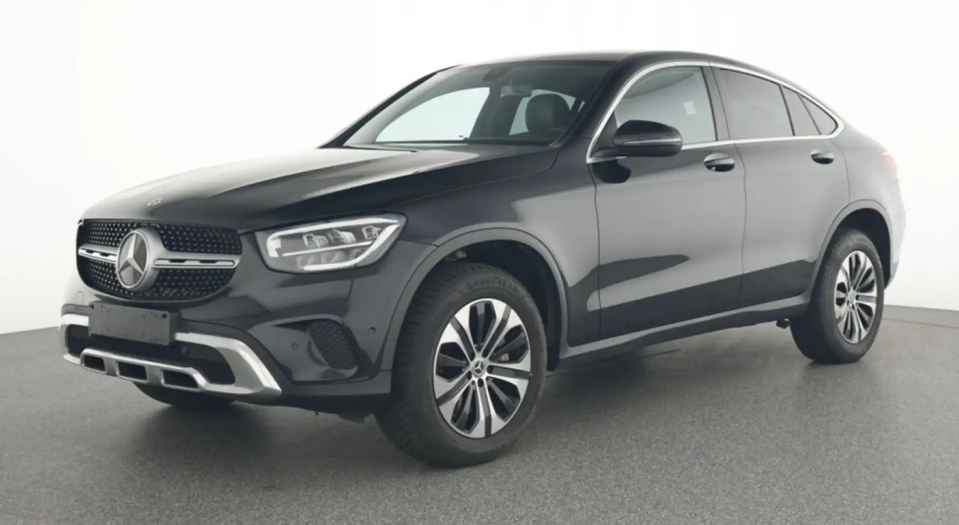 Mercedes-Benz GLC 300 de 4Matic COUPE LEDER WIEDE LED KAM LEDE Schwarz - 1