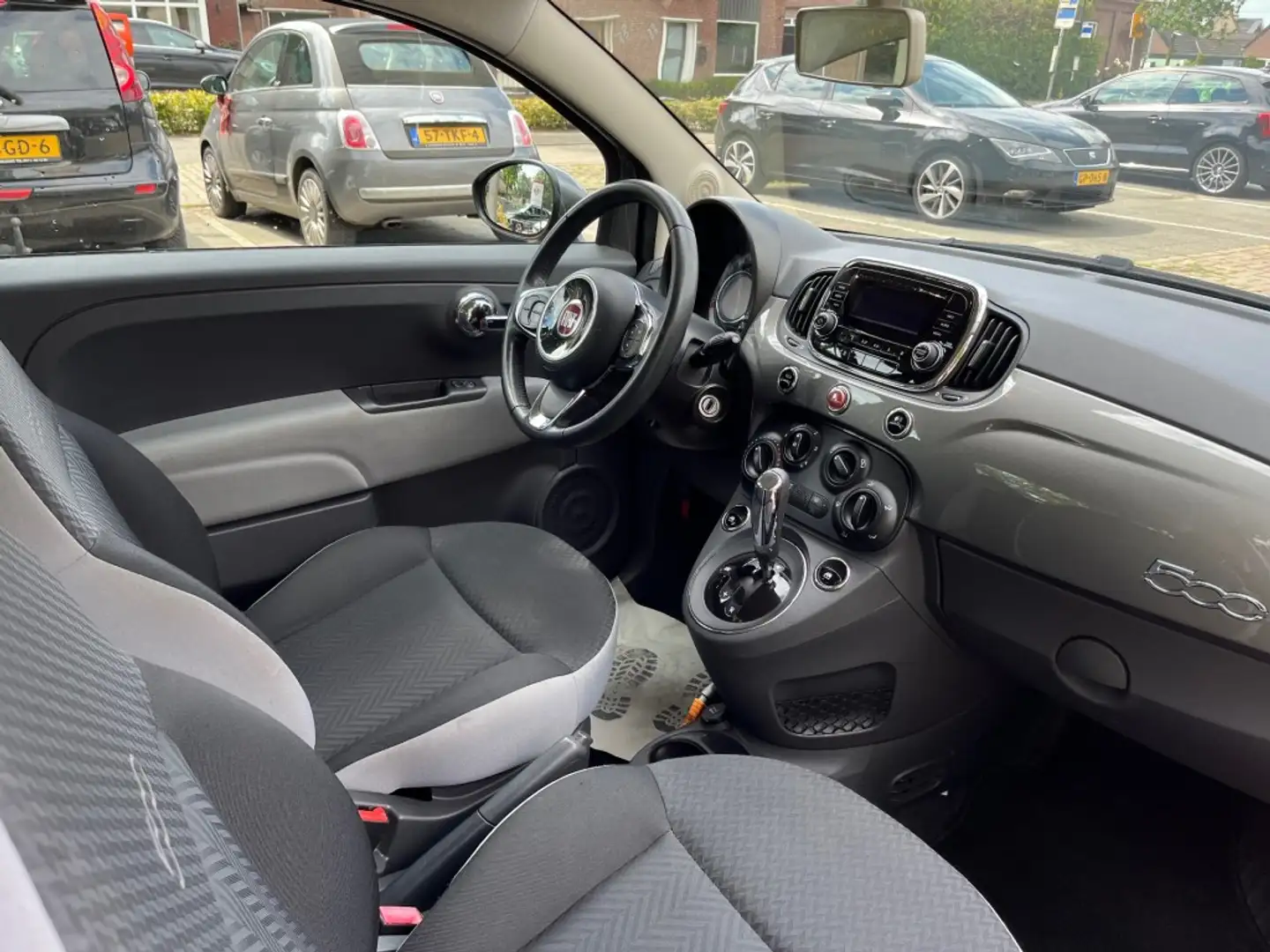 Fiat 500 0.9 TWINAIR TURBO POPSTAR AUTOMAAT / AIRCO / PDC / Grau - 2