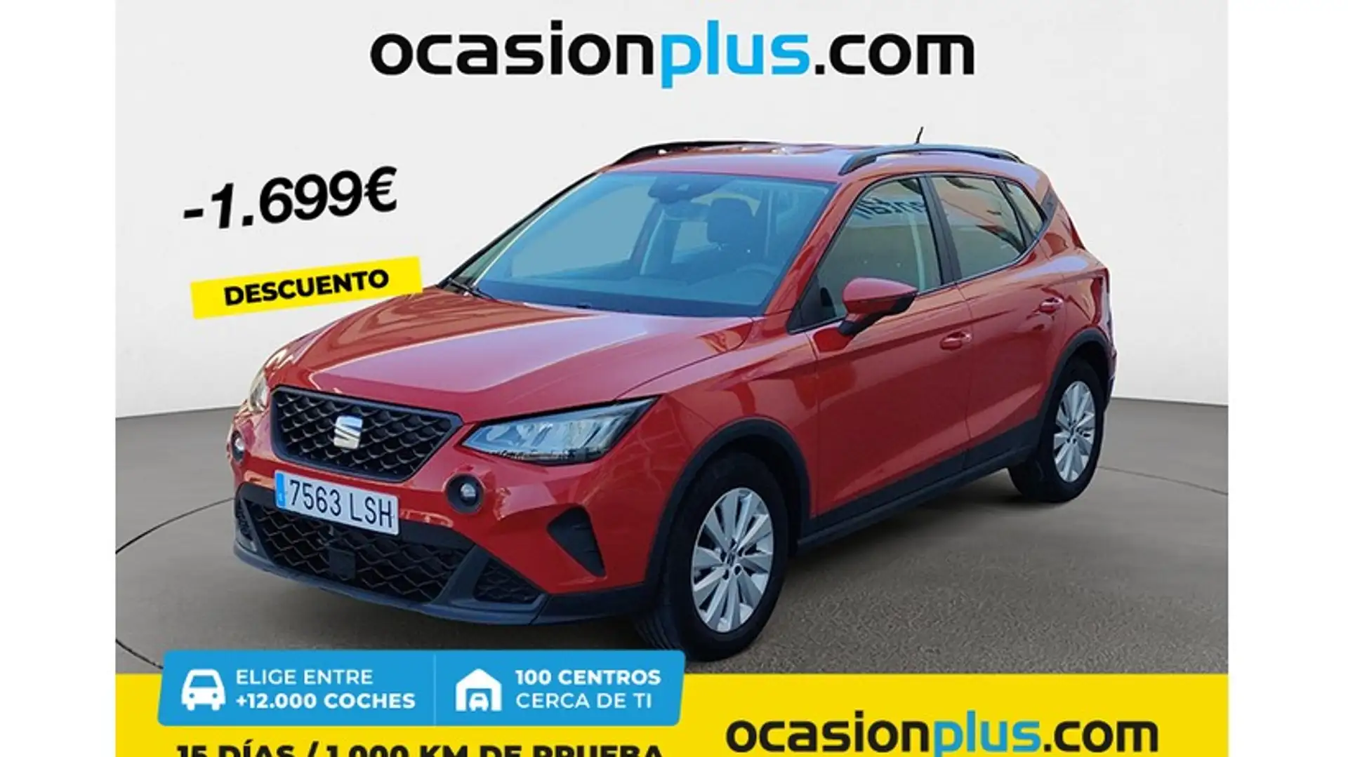 SEAT Arona 1.0 TSI S&S Reference 95 Rot - 1