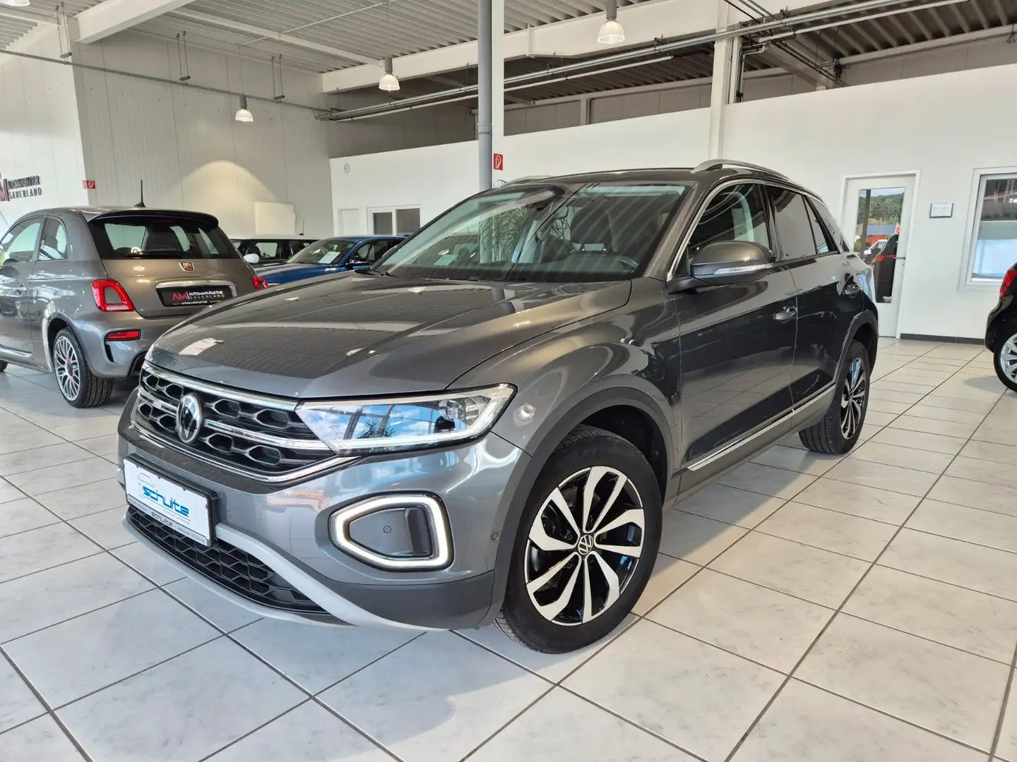Volkswagen T-Roc Style *Automatik*Navi*LED*AHK*ACC*PDC*SHZ Grau - 1