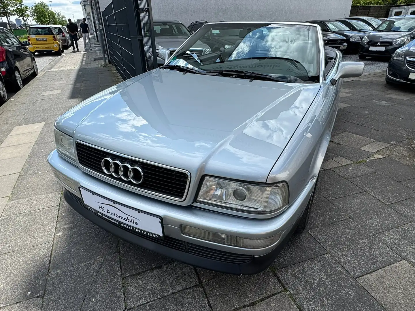 Audi Cabriolet 2.0 2.Hand, 145tkm, Cabrio Silber - 1