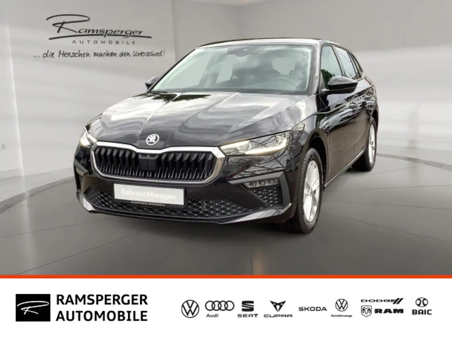 Skoda Scala 1.0 TSI DSG Selection GRA Vorbe.AHK Navi Schwarz - 1