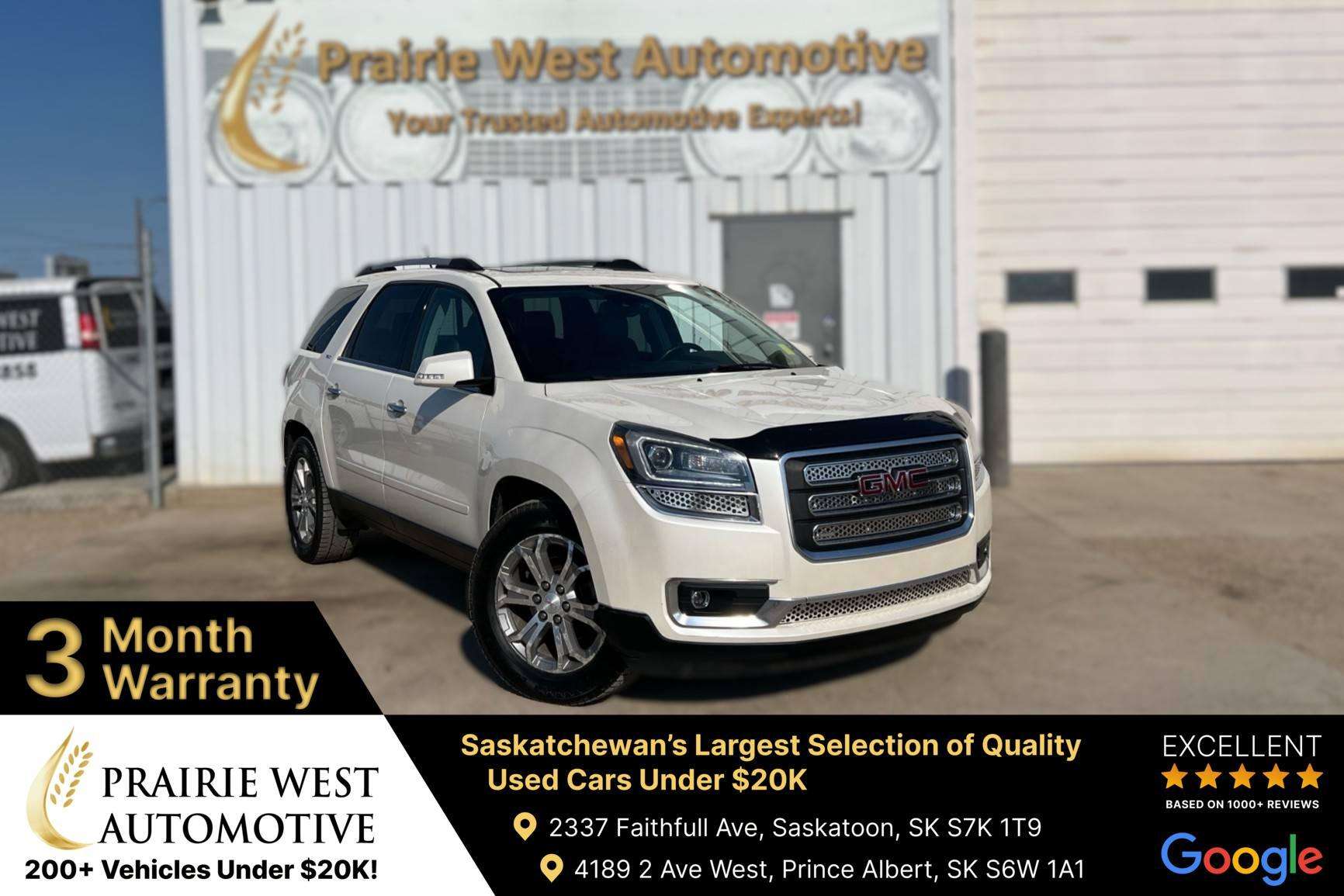 2015 GMC Acadia AWD SLT1 7 Passenger | No Accident | Command Start