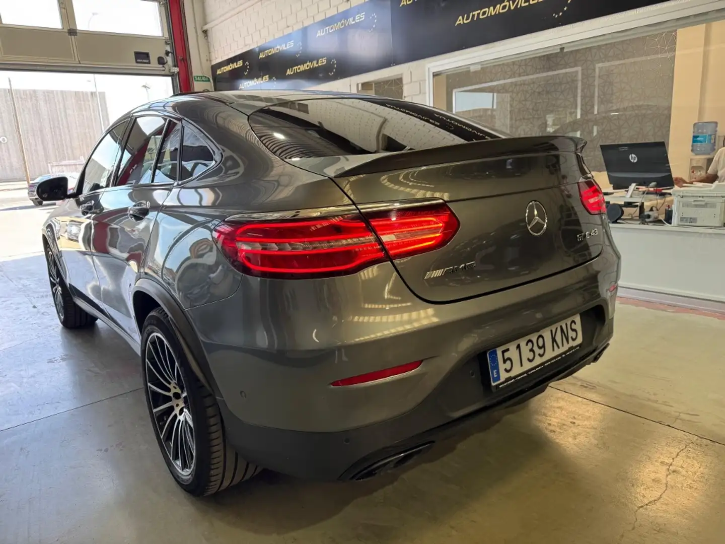 Mercedes-Benz GLC 43 AMG Coupé 4Matic Aut. Gris - 1