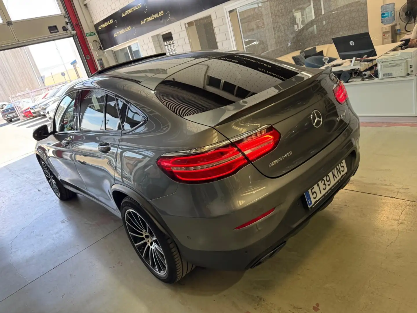 Mercedes-Benz GLC 43 AMG Coupé 4Matic Aut. Gris - 2