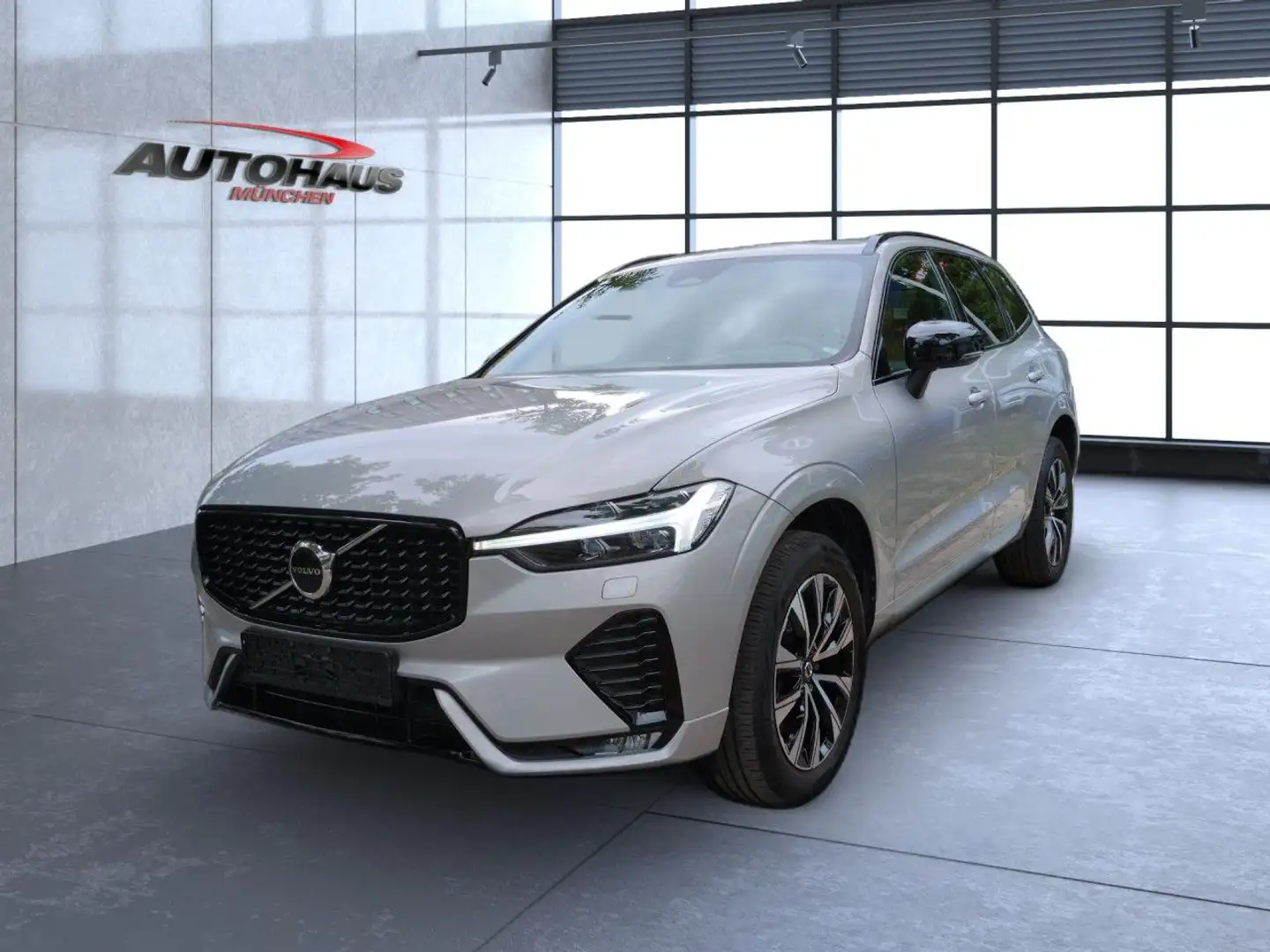 Volvo XC60 XC 60 Plus Dark 2WD Bluetooth Navi LED Vollleder Silber - 2