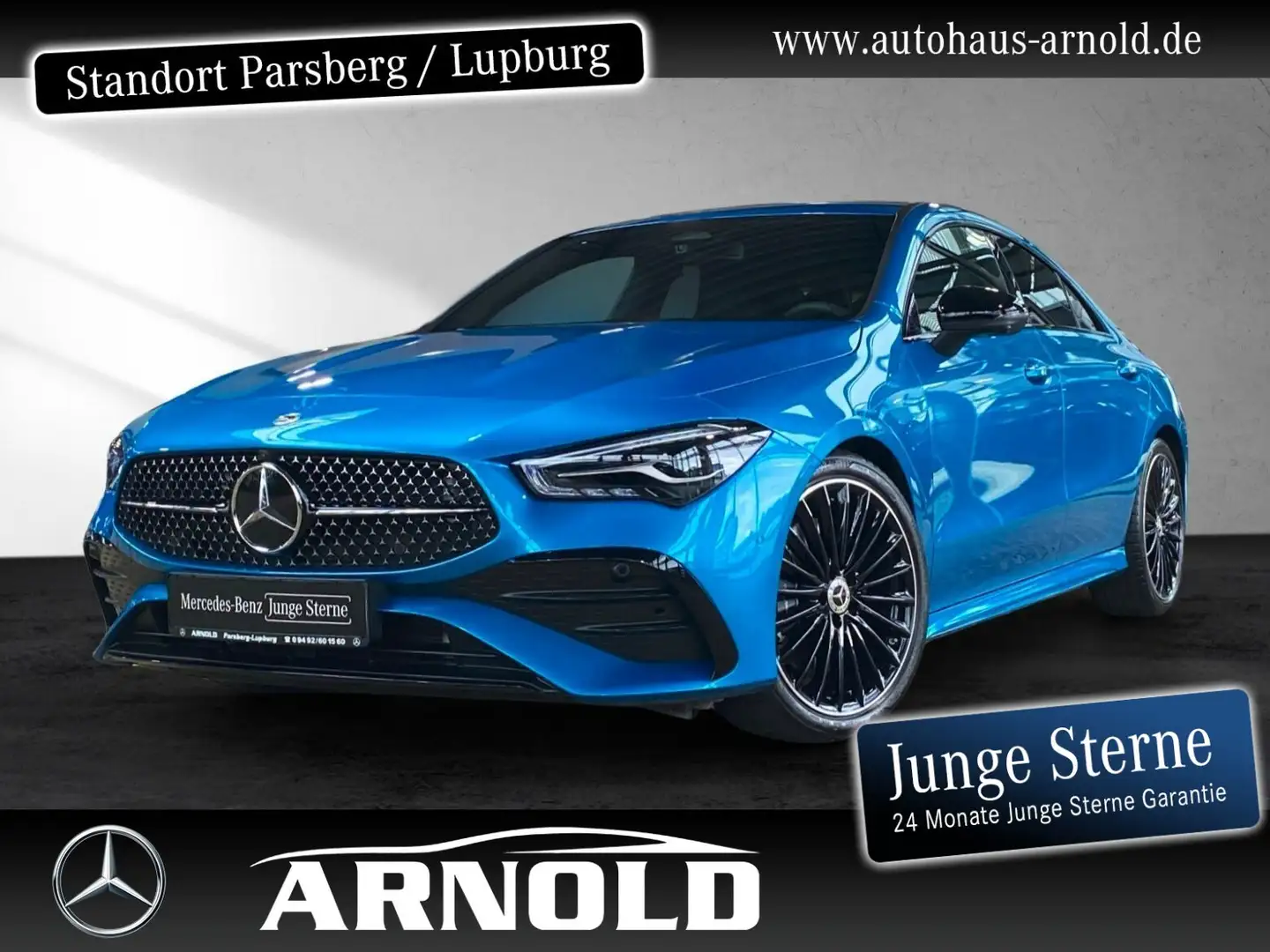 Mercedes-Benz CLA 250 CLA 250 4M AMG Line Night 360° Navi Sitzh. LED Blau - 1