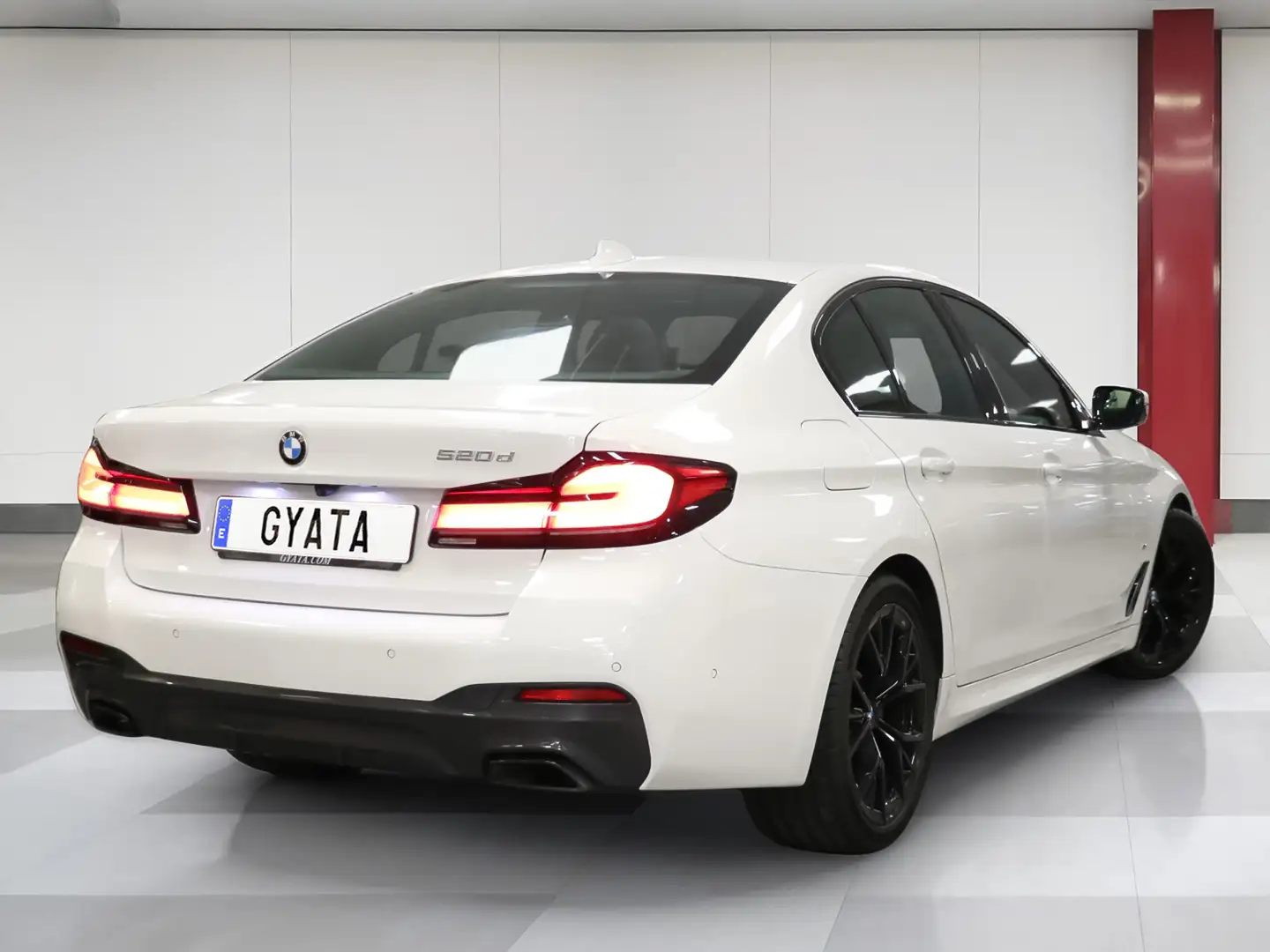 BMW 520 520dA Blanco - 2