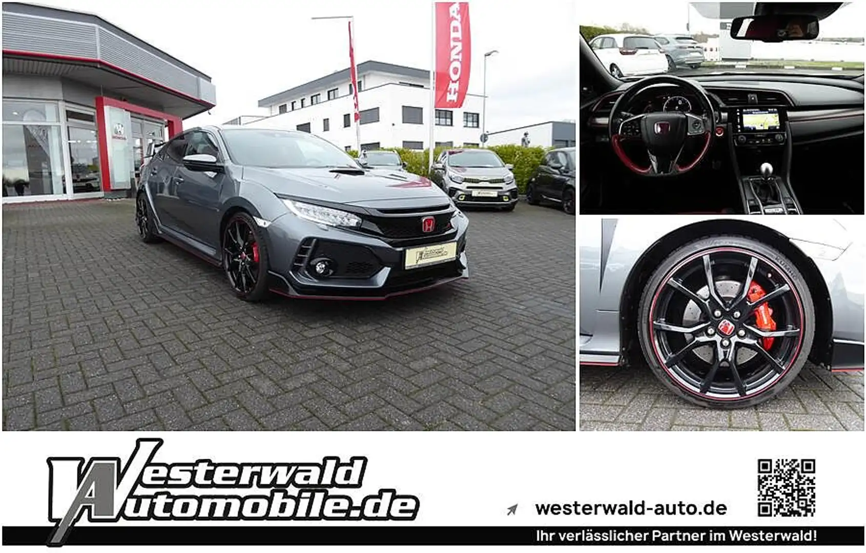 Honda Civic 2.0 VTEC Turbo Type R GT Grau - 1