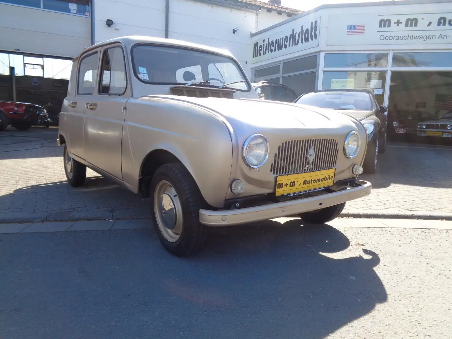 Renault R 4 1963 ( kein R3) Restauriert guter Zustand Gold - 2