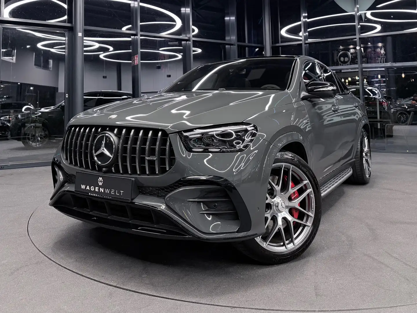Mercedes-Benz GLE 53 AMG Coupé PHEV 4MATIC+ Aut, Massage, Leder Exklusiv Nappa, Panorama Grau - 1