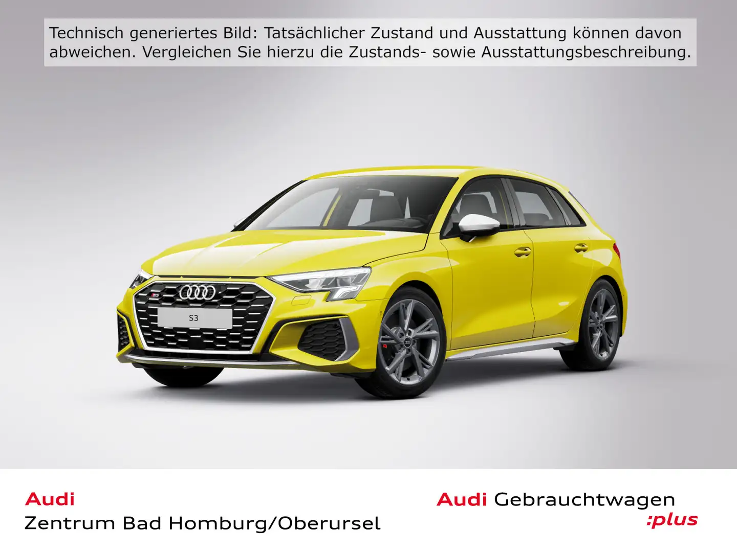 Audi S3 TFSI quattro *Navi*LED*Alu*PDC*Virt Gelb - 1