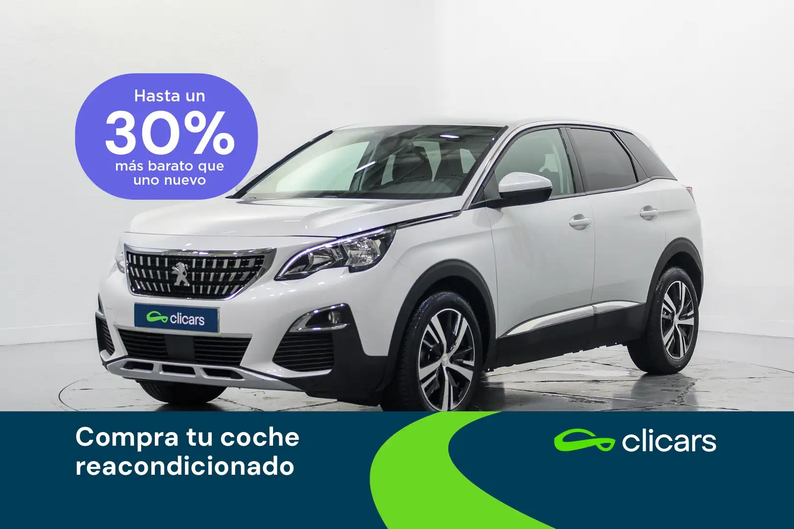 Peugeot 3008 1.2 S&S PureTech Allure 130 Wit - 1