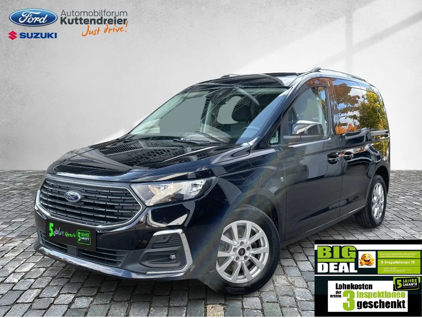 Ford Tourneo Connect Titanium Navi 2xPDC Sitzheizung Schwarz - 1