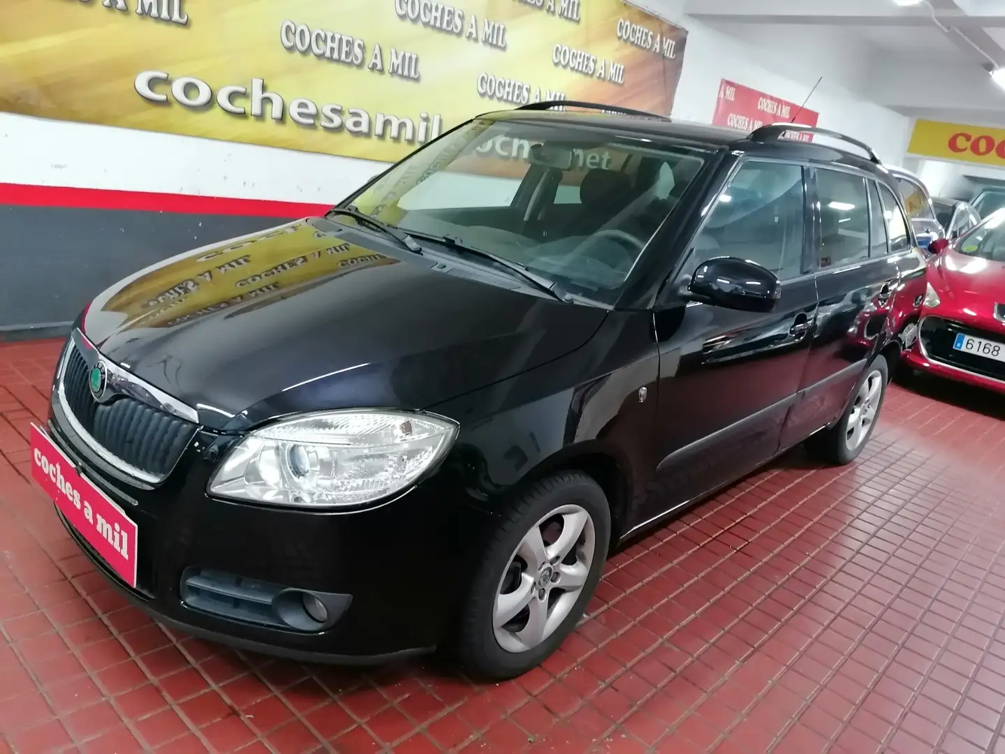 Skoda Fabia Combi 1.9TDI Sport Zwart - 2