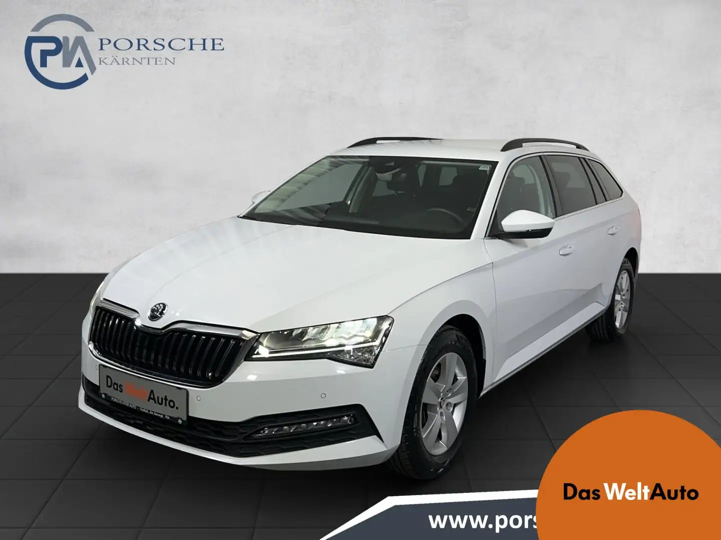 Skoda Superb Ambition TDI DSG Blanc - 1