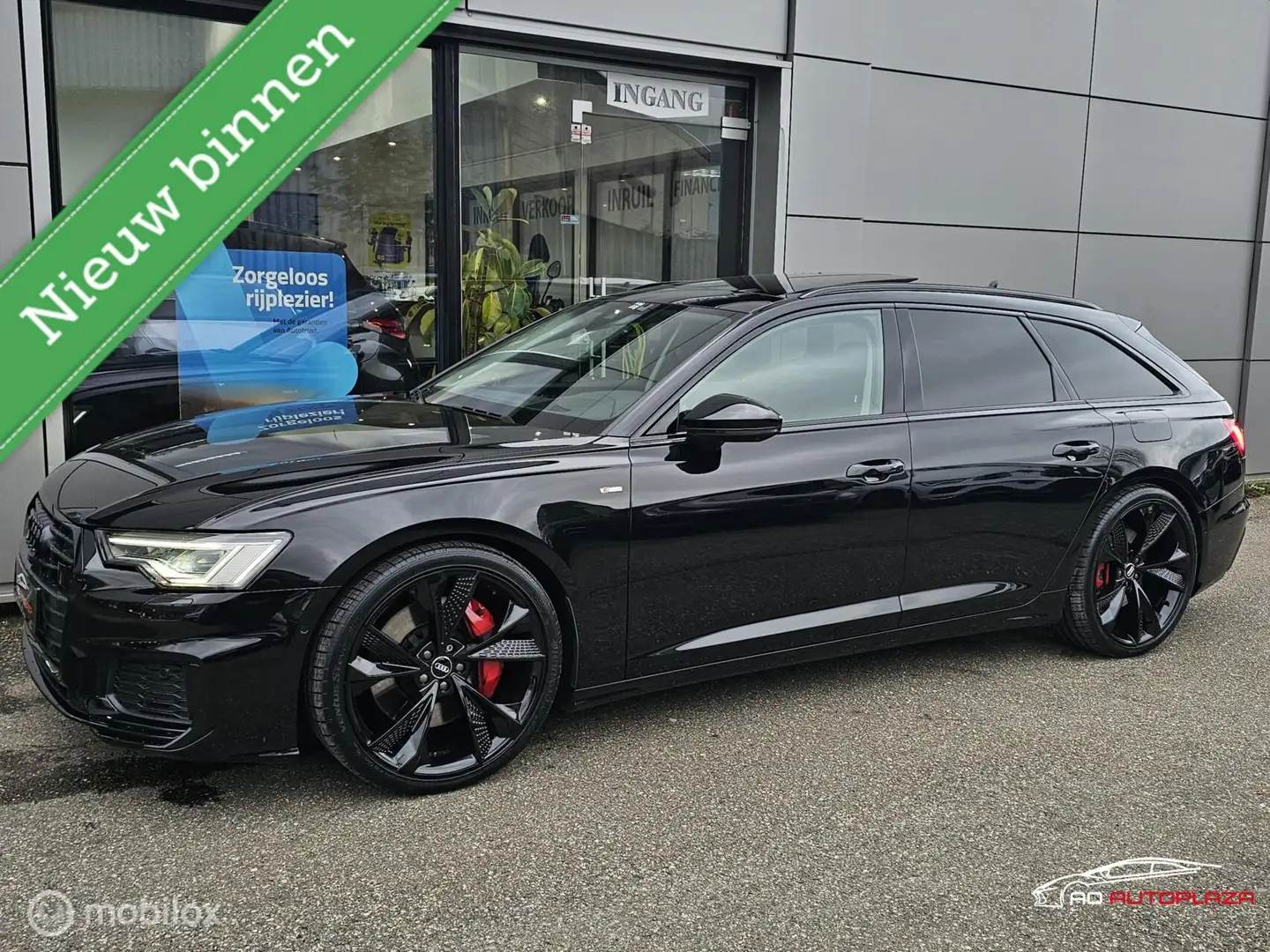 Audi A6 Avant 55 TFSI e quattro 3x S-line Panorama/HUD/360 Zwart - 1