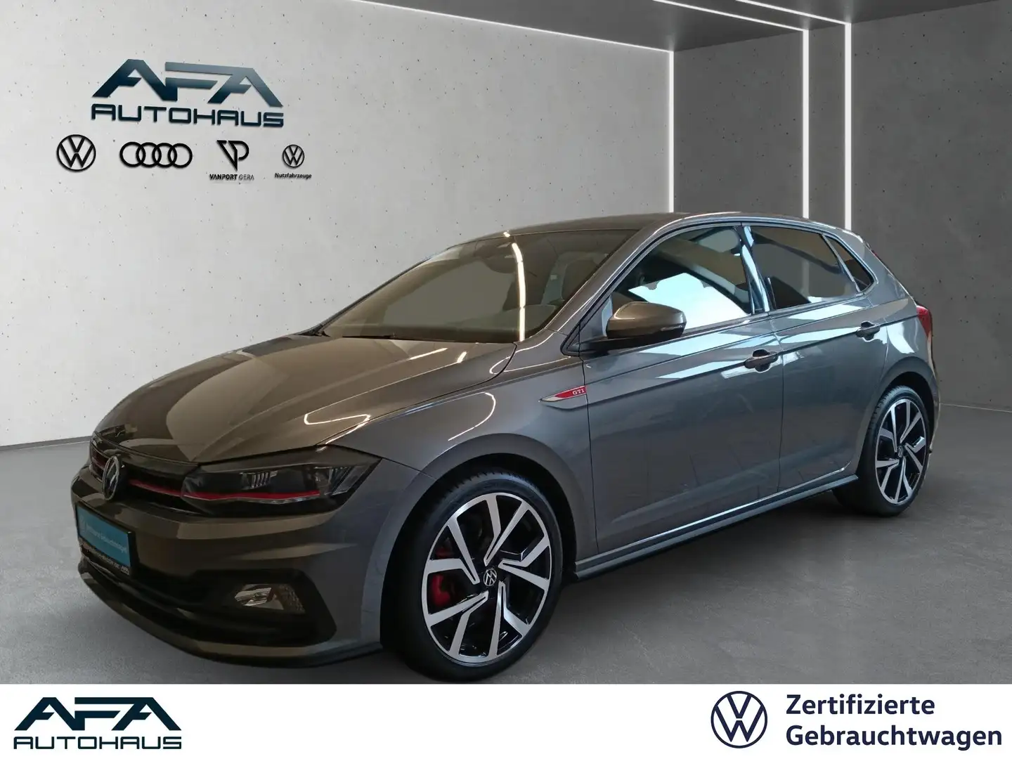 Volkswagen Polo GTI 2.0 TSI DSG Pano*RFK*ACC*Navi*DC Grau - 1