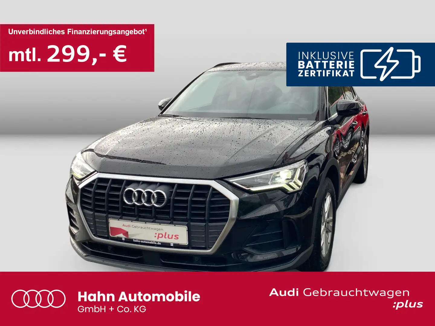 Audi Q3 45TFSIe S-tronic Virtual ACC CAM Schwarz - 1