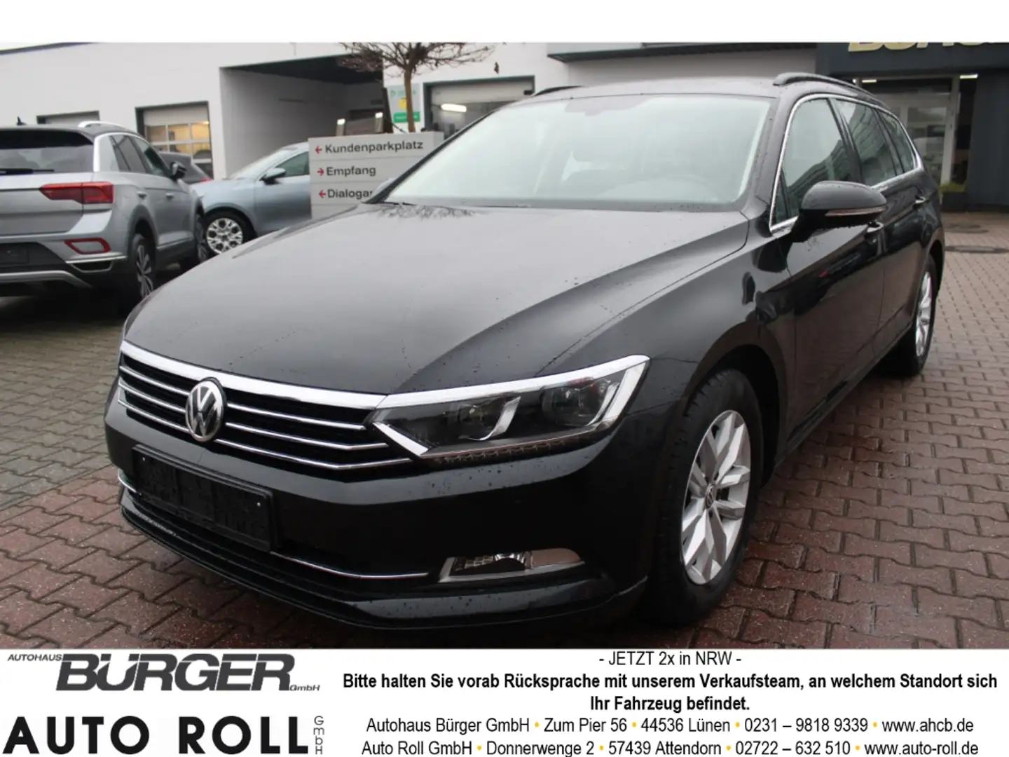 Volkswagen Passat Variant Comfortline Navi AHK SitzHZG PDC v+h Massa Schwarz - 1