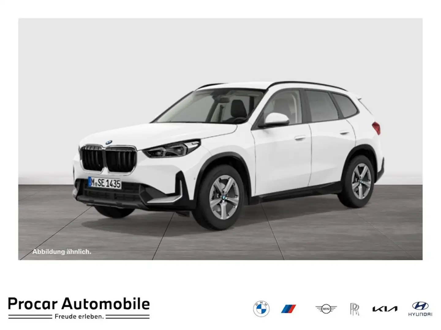 BMW X1 sDrive18i 18" LM Widscreen PDC DAB Shadow-Line Blanc - 1