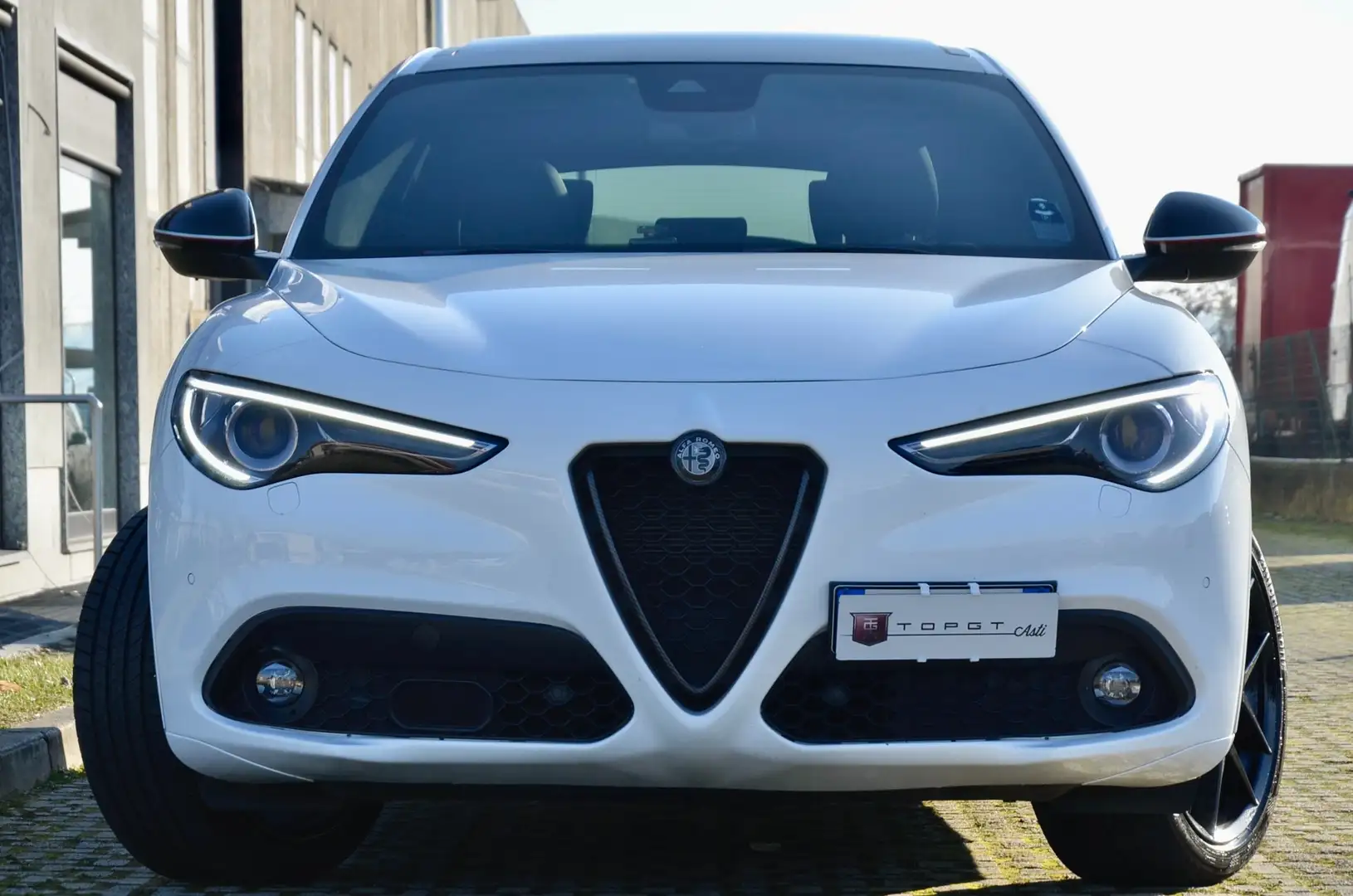 Alfa Romeo Stelvio Stelvio 2.2 t Veloce Q4 210cv AT8 , TETTO ,PERMUTE Bianco - 2