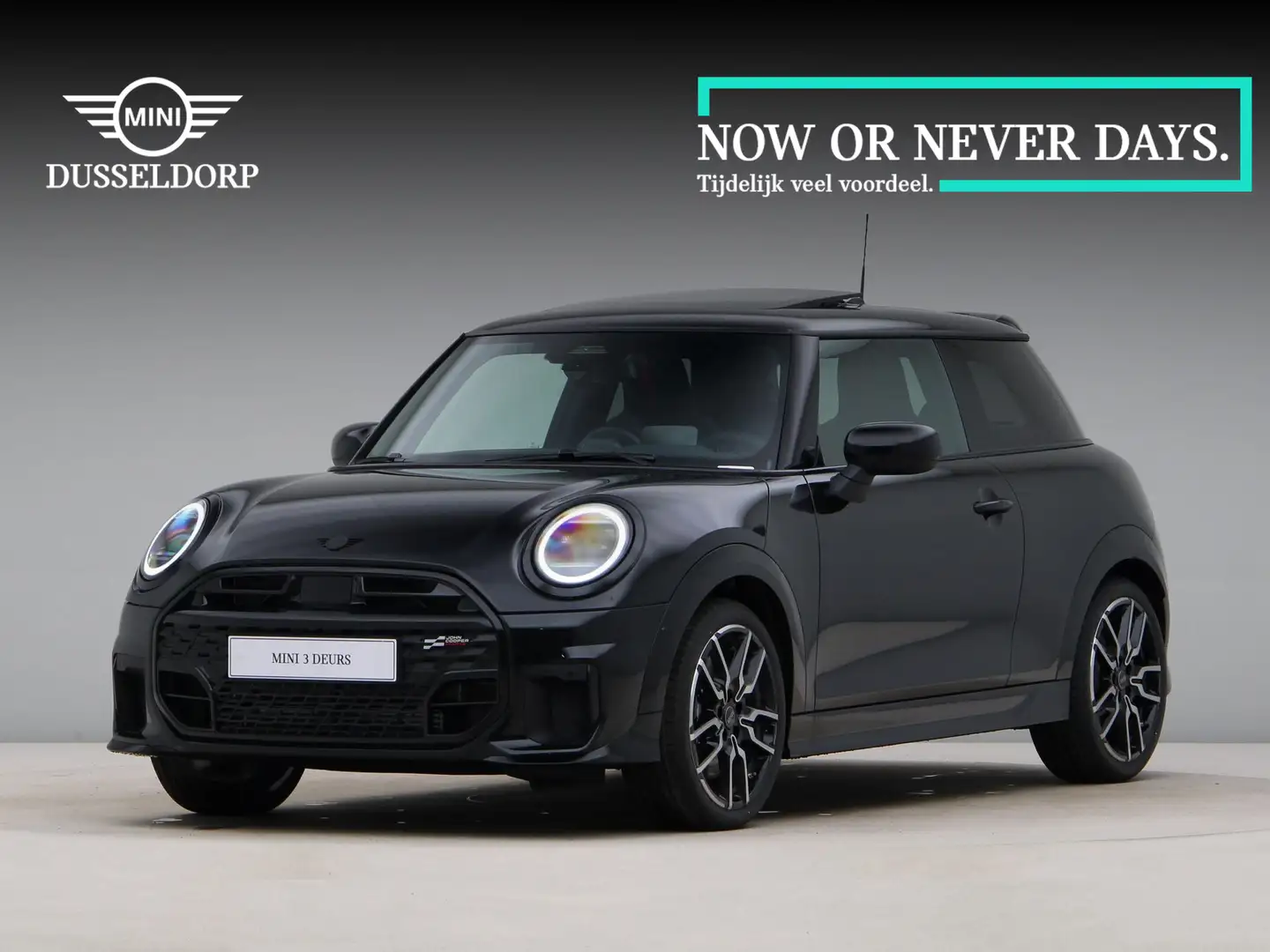 MINI Cooper C John Cooper Works Pakket M PRIVATE LEASE EUR 672,- Noir - 1