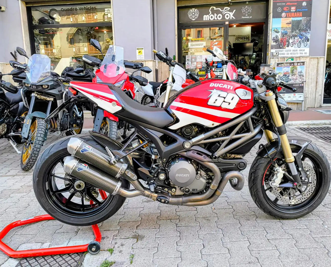 Ducati Monster 1100 Evo abs Rosso - 1