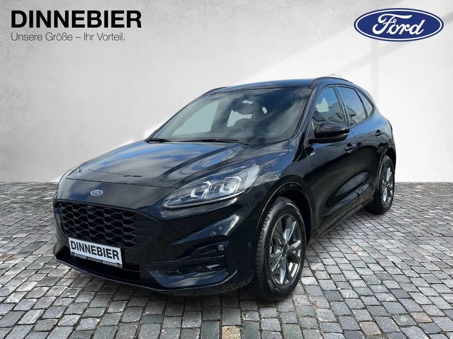 Ford Kuga ST-Line X LED+AHK+Glasdach+Kamera+SHZ Schwarz - 2