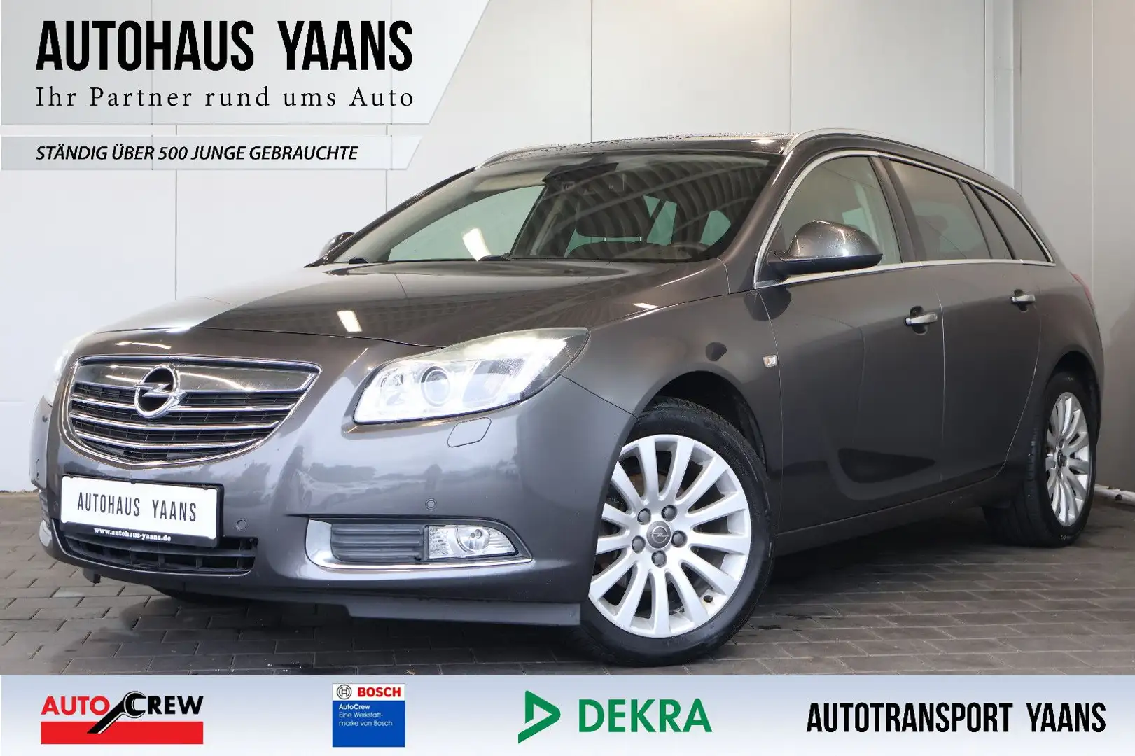 Opel Insignia A ST 1.8 Cosmo XEN+NAVI+PDC+PANO+18" Grau - 1