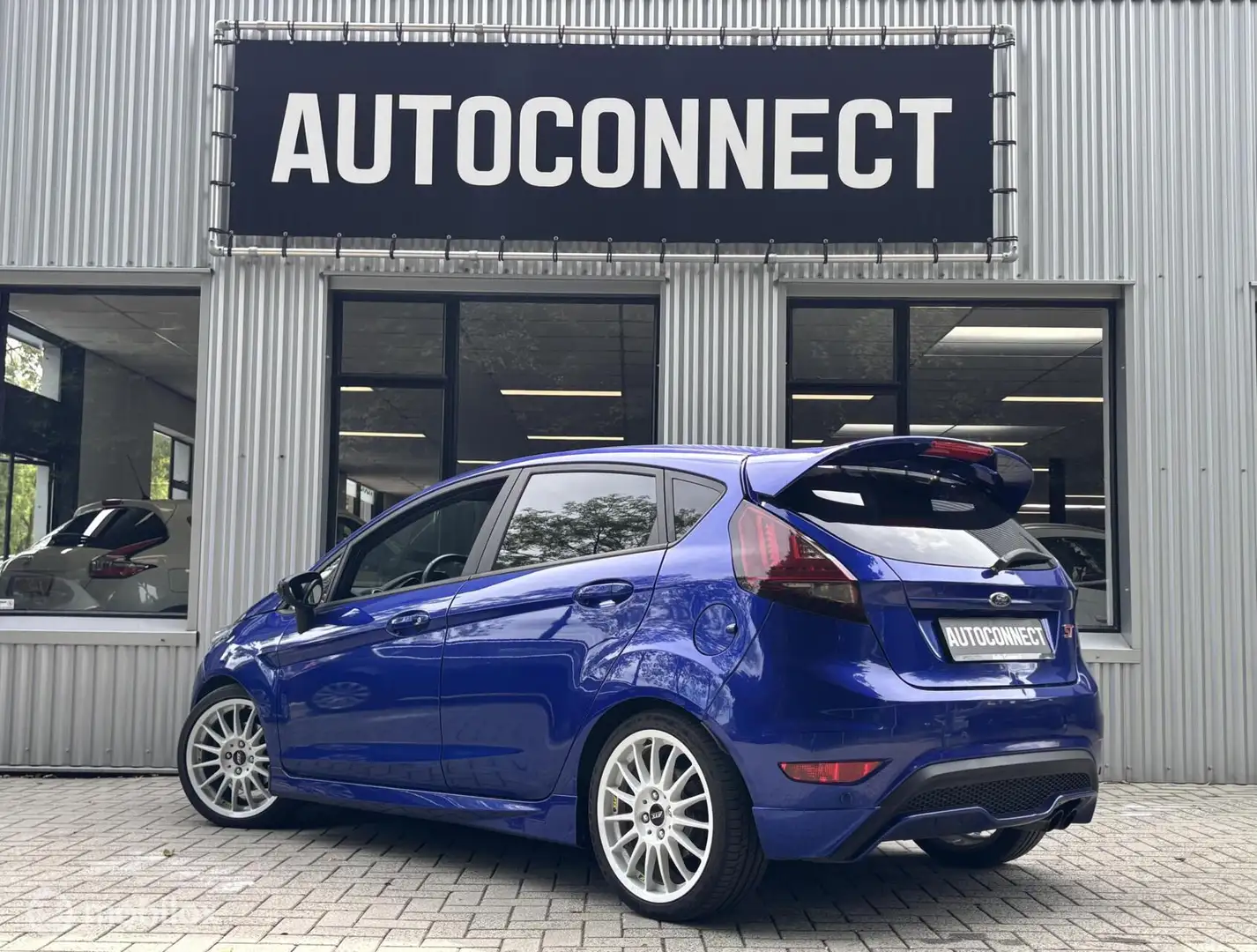 Ford Fiesta 1.6 ST. 183 PK, 5 DEURS, AIRCO Blau - 2