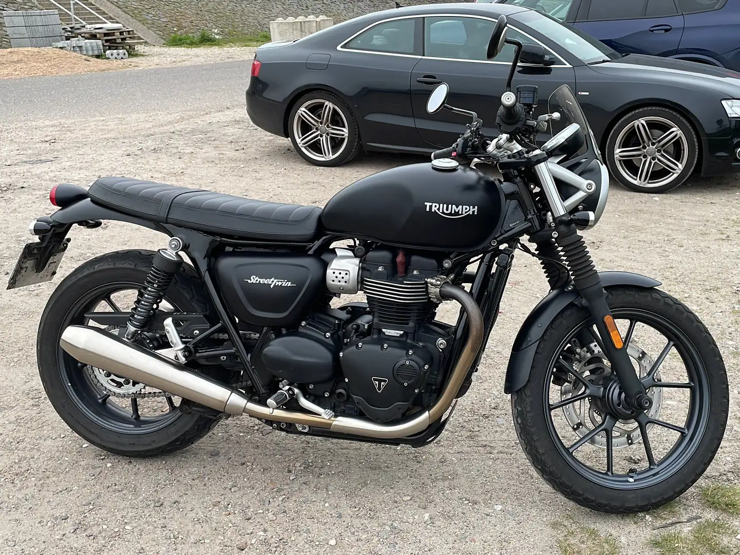 Triumph Street Twin Czarny - 2