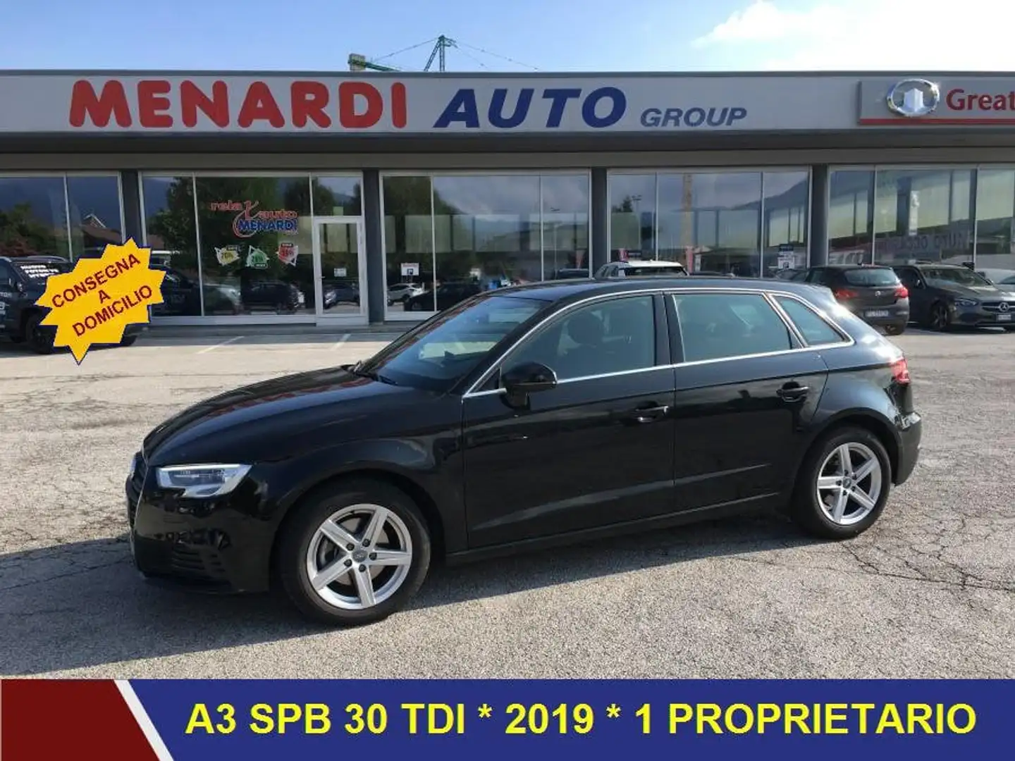 Audi A3 SPB 30 TDI Business ECCELLENTI CONDIZIONI Zwart - 1