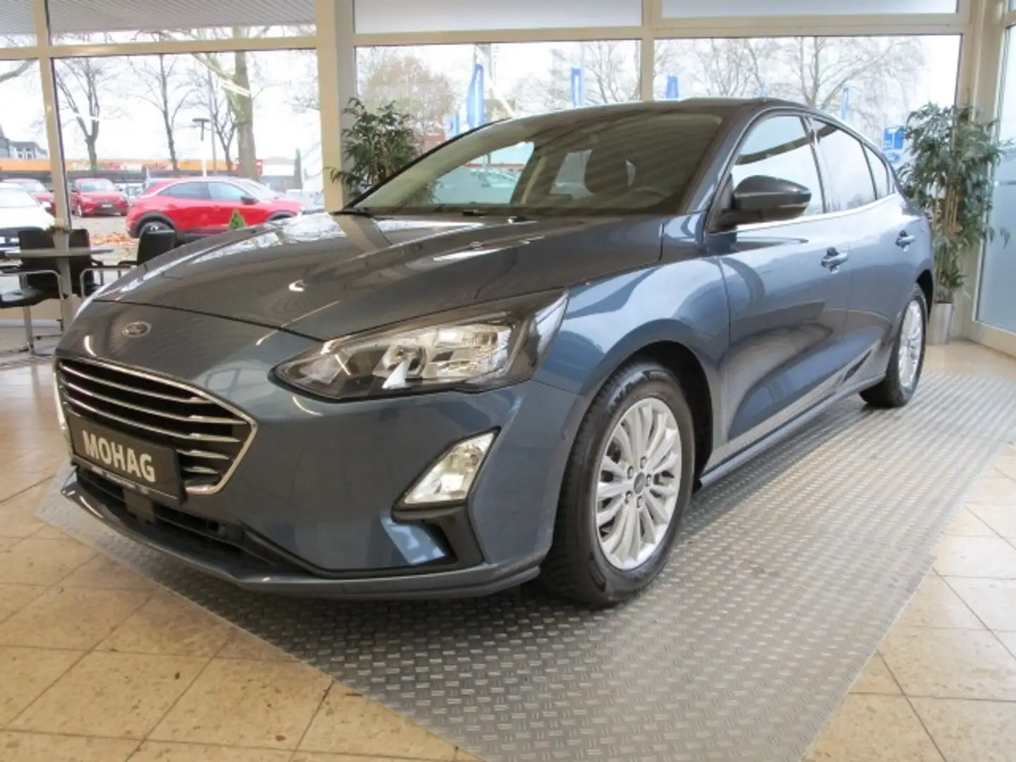 Ford Focus 1.0l EcoBoost Titanium X *AHK-PDC-BLIS* EU6d-T Blau - 1