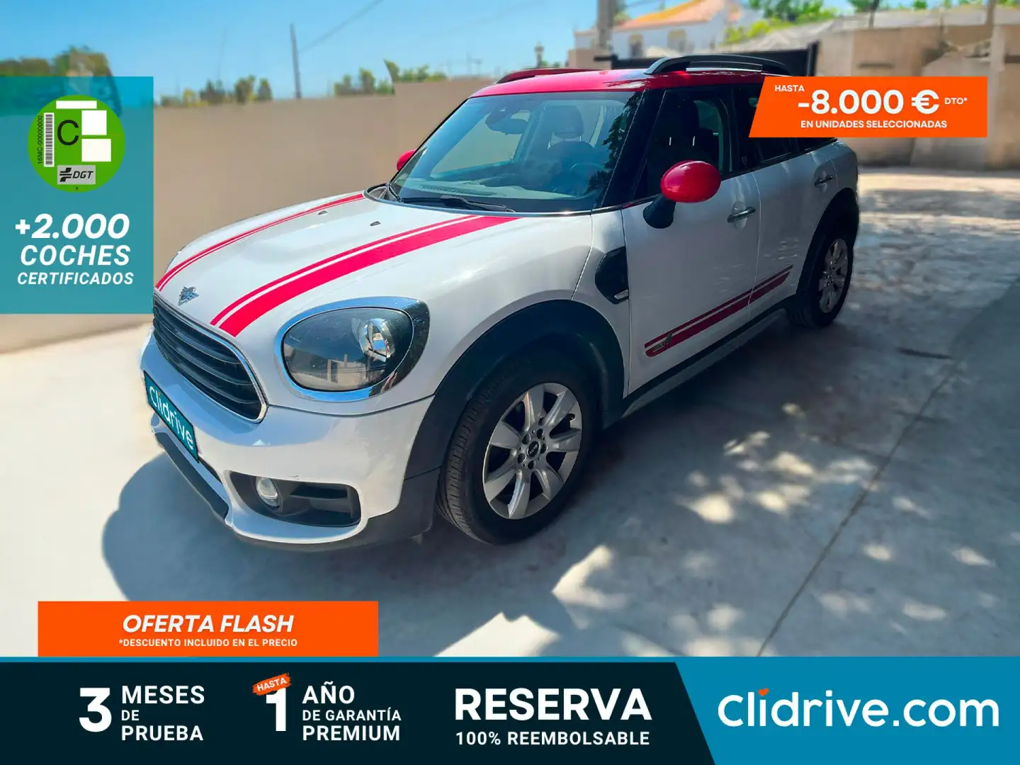 MINI One Countryman D Blanco - 1