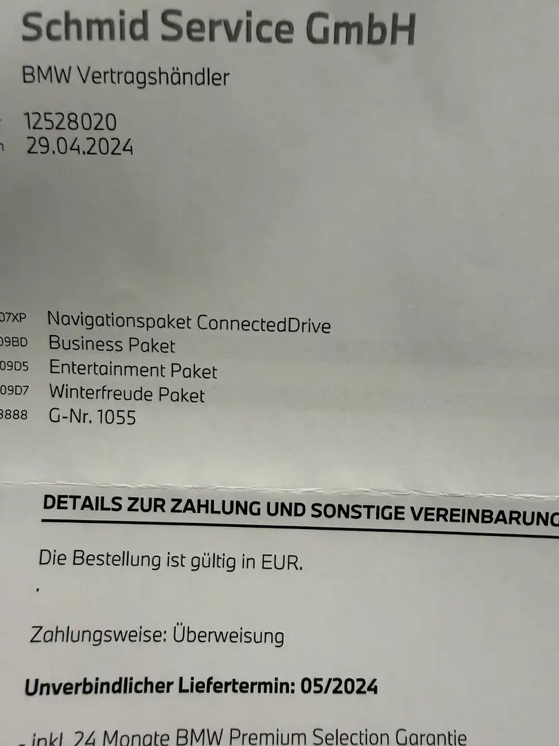 BMW M550 d xDrive Voll Garantie MwSt AHK ACC Pano Night Vi Noir - 2