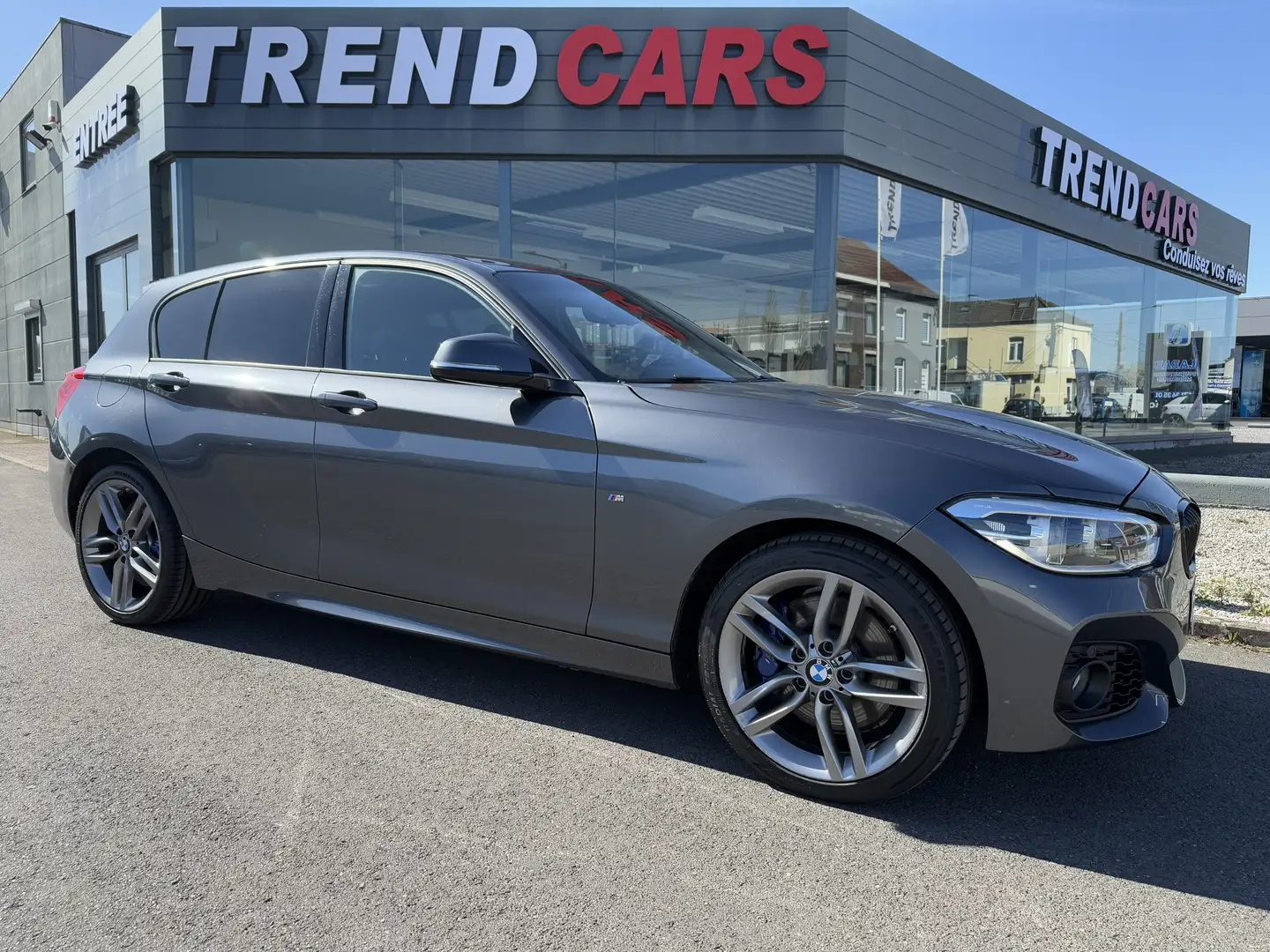 BMW 118 d X-DRIVE PACK-M SPORT SHADOWLINE LED H&K SOUND G1 Grijs - 2