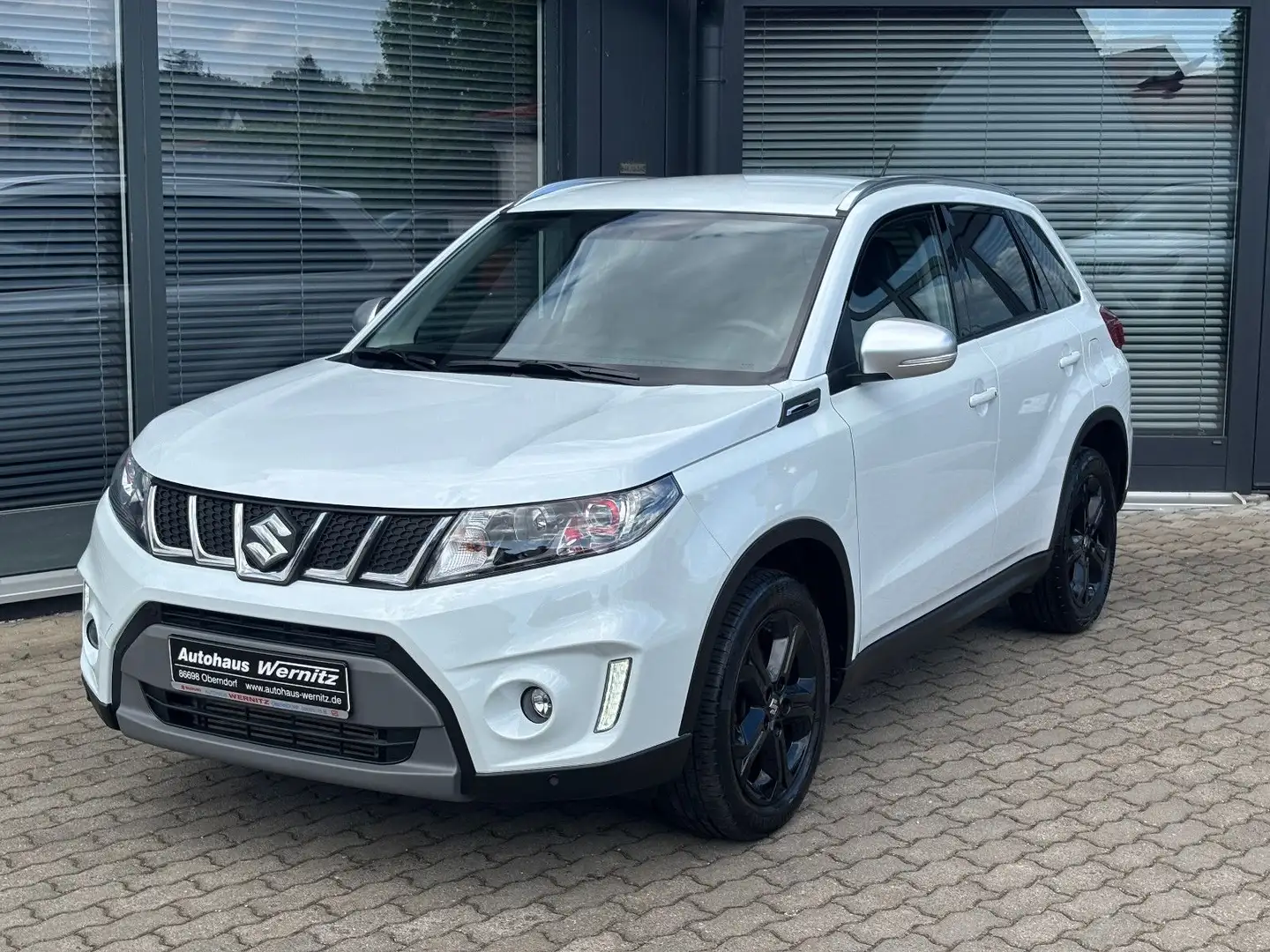 Suzuki Vitara 1.4 Boosterjet Allgrip S *AHK* Blanc - 1