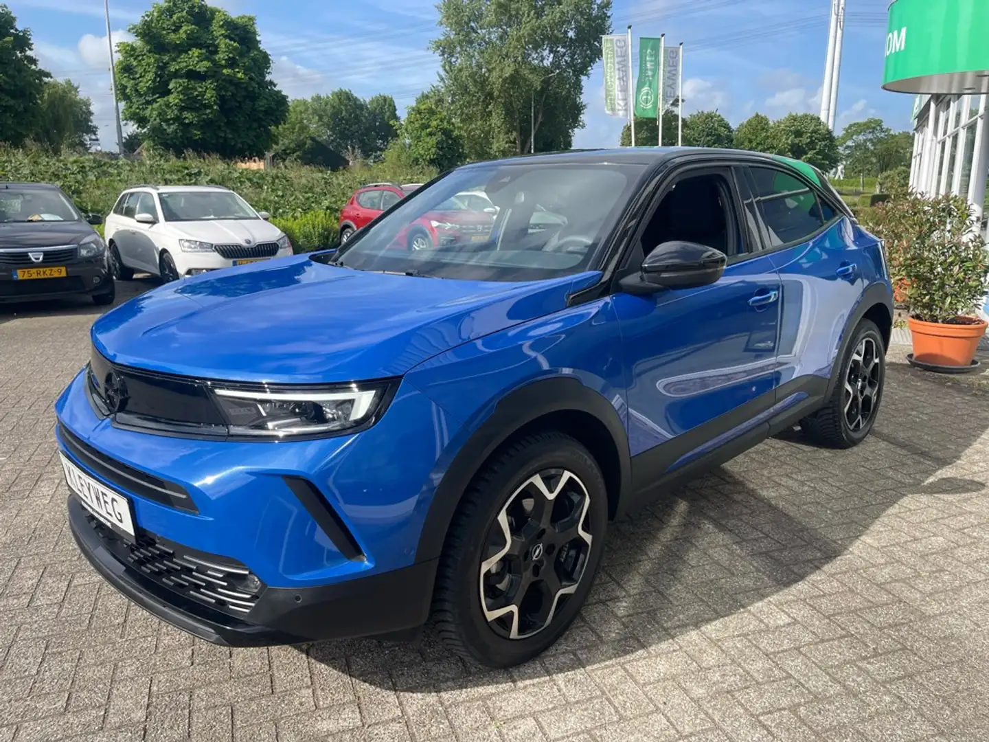 Opel Mokka Mokka 1.2 T 130pk Ultimate, Aut, Nav, Carplay, El. Blauw - 2